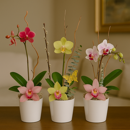 Pure Elegance 1 – Orchids in Natural Harmony