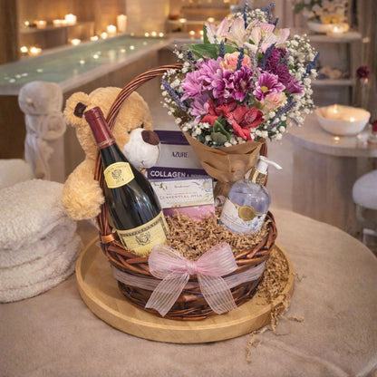 Serenity Lavander Deluxe  with teddy bear