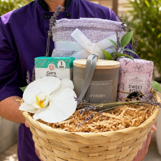 Serenity Lavender – Canasta de Relajación con Toques de Lavanda