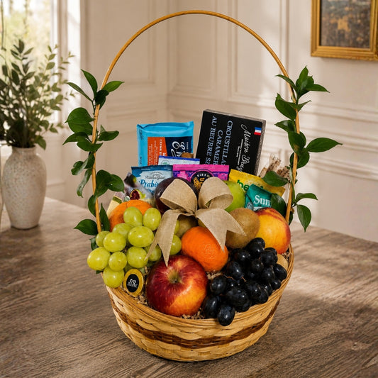 Snack & Fresh Basket – Canasta de Frutas y Snacks