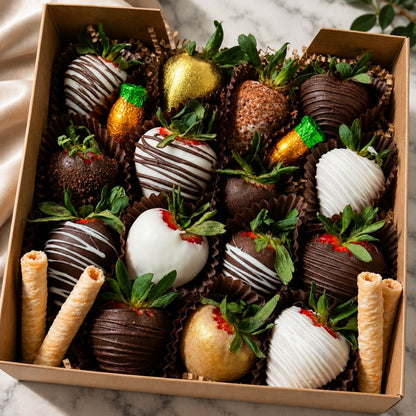 Chocolate-Covered Strawberries Box