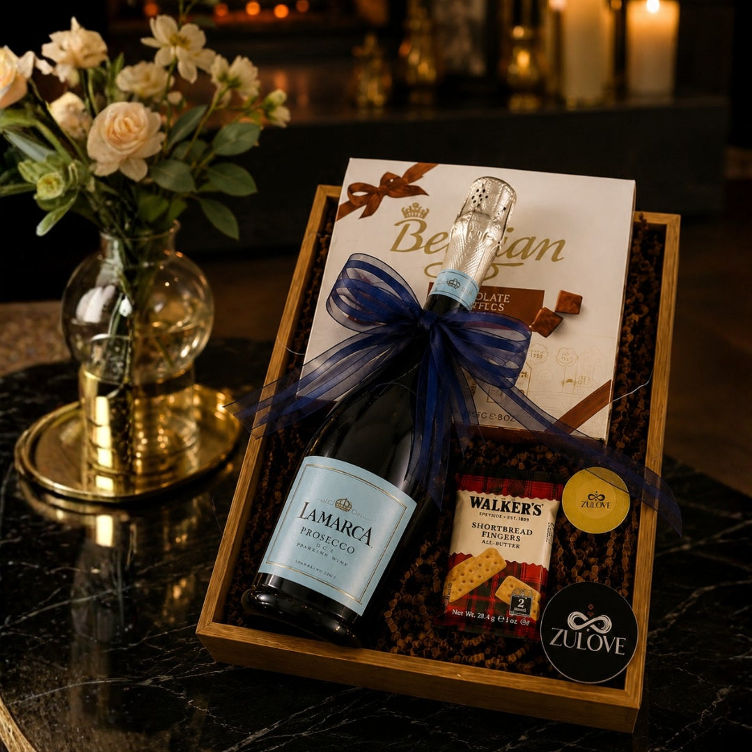 Sweet Temptation 1 – Vino Espumoso y Chocolate Gourmet