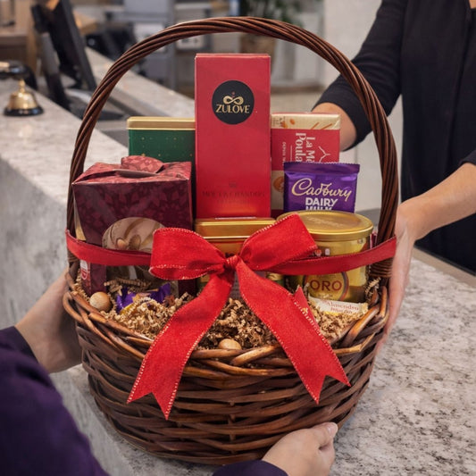 Cesta de regalo invernal | Vino y café navideños – Zulove Puerto Rico