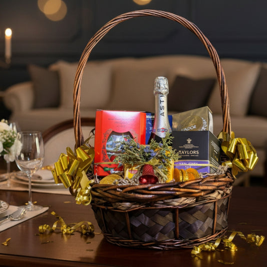 Winter Glow Basket | Holiday Wine & Coffee Gift – Zulove Puerto Rico