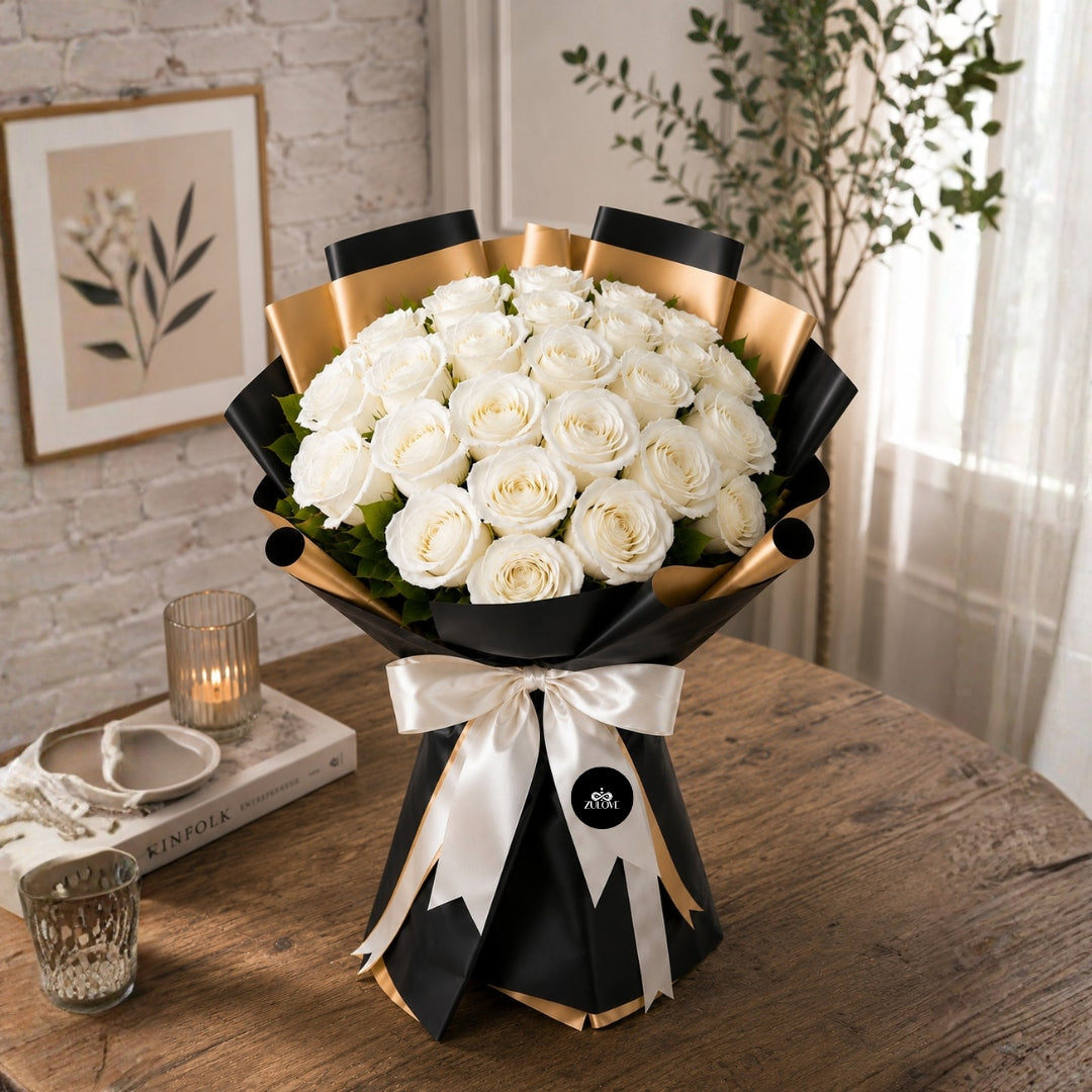Zulove Classic Bouquet - 24 Roses Your Way