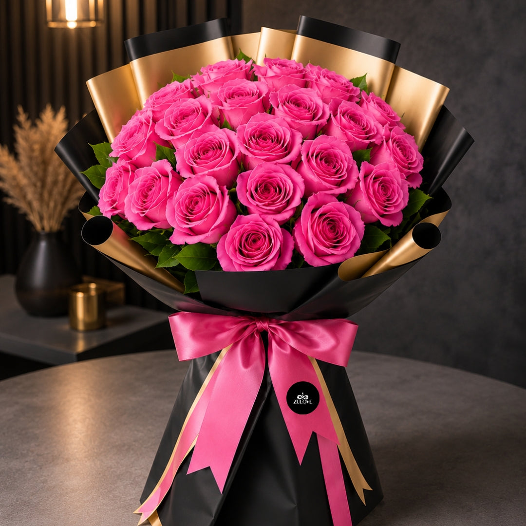 Zulove Classic Bouquet - 24 Roses Your Way