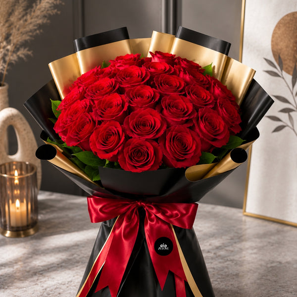 Zulove Classic Bouquet - 24 Roses Your Way