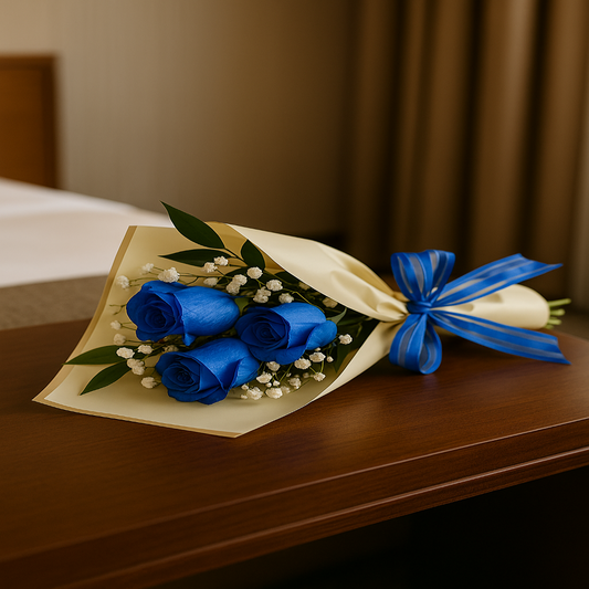 Zulove Infinite Rose – Rose Bouquet with Baby’s Breath