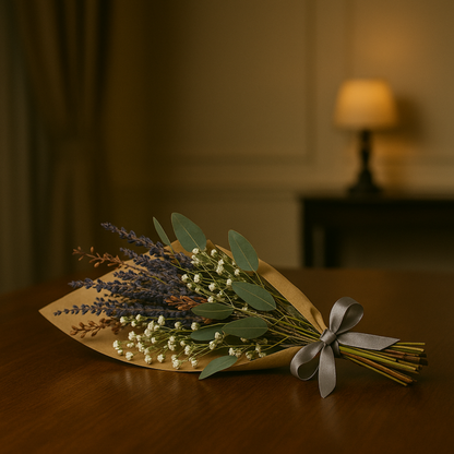 Zulover Lavender – Lavender Bouquet with Eucalyptus & Baby’s Breath