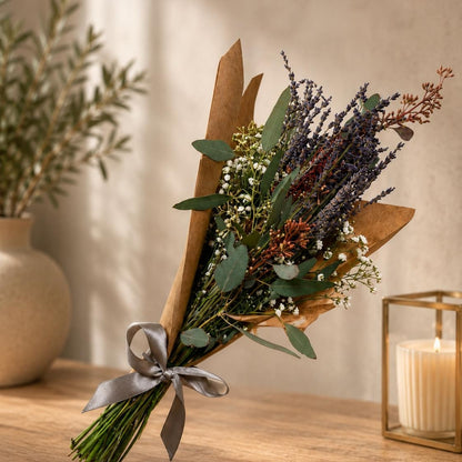 Zulover Lavender – Lavender Bouquet with Eucalyptus & Baby’s Breath