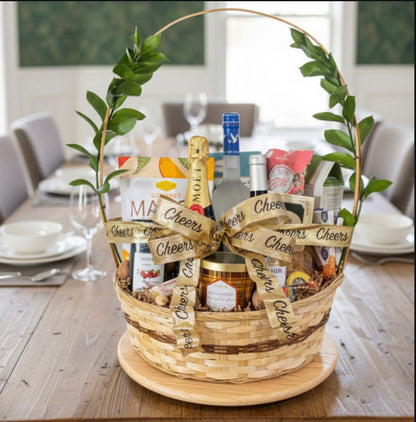 gourmet gift basket with moet grey goose wine chocolates zulove puerto rico