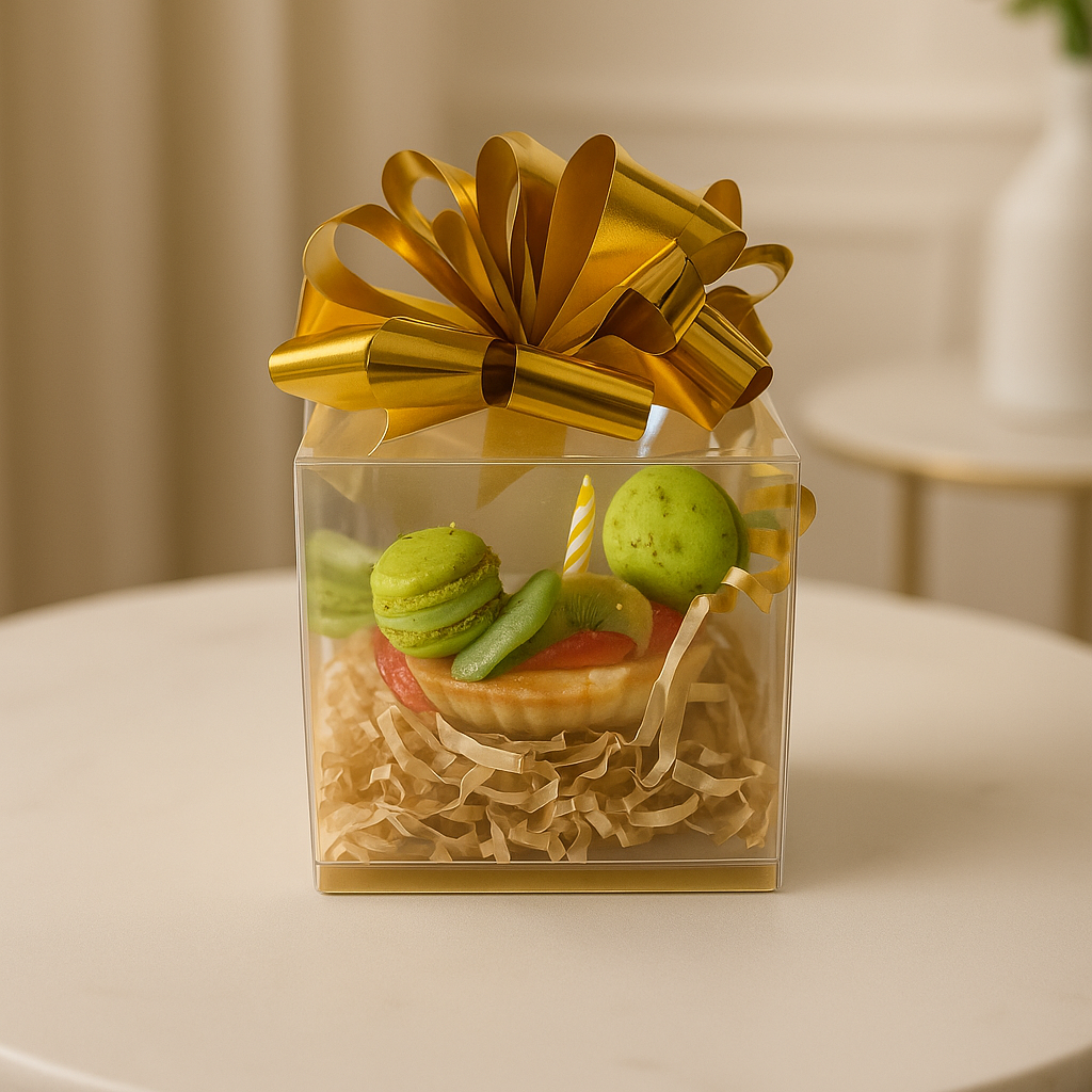 caja dulce macarons tartaleta frutas zulove puerto rico elegante