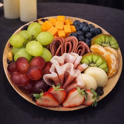 Round Shared Delight 1 – Fruits, Cheese & Charcuterie