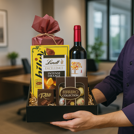 Good Taste Box – Wine & Assorted Chocolates